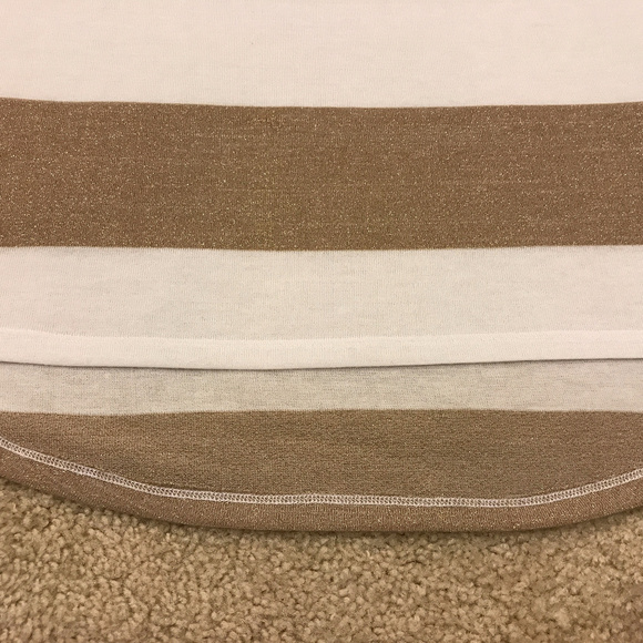 INC White/Gold Top - Picture 6 of 8